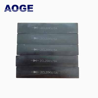 2×2CLG20KV1A 2×20KV 1A 150nS Silicon Rectifier Device Through Hole Diode